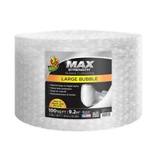 Duck Max Strength Large Bubble Cushioning Wrap 12 In X 100 Ft Clear