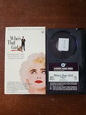 Whos That Girl Betamax Not Vhs 1987 Madonna Griffin Dunne Rare Comedy