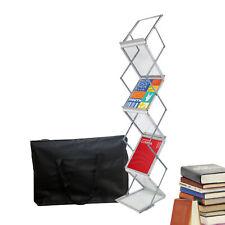 Brochure Rack Exhibition Show Display Stand Foldable Magazin Holder Rack Durable