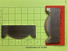 516 Corrugated High Speed Steel Molding Knives - Crowncove Molding Profile -