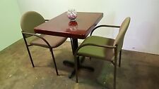 New Caf Table 24 X 30 And Two Chairs
