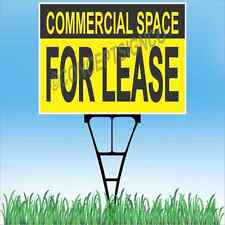 18x24 Commercial Space For Lease Outdoor Yard Sign Stake Lawn Real Estate
