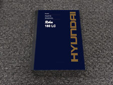 Hyundai Excavator Robex 160 Lc Parts Catalog Manual