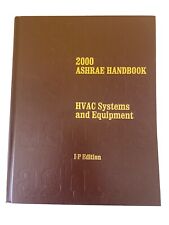 2000 Ashrae Handbook Hvac Systems Equipment I-p Edition