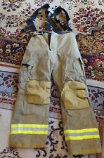 Retired Quaker Safety Firefighter Turnout Pants Fire Used Size 36x34 See Pics
