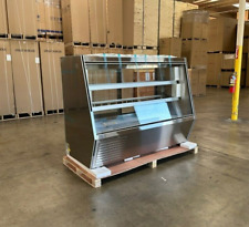 New 72 Commercial Gravity Deli Refrigerator Cooler Showcase Led Shelves Nsf