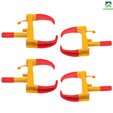 4pcs Anti-theft Wheel Lock Clamp Boot Tire Claw Trailer For Car Truck Lawn Mower