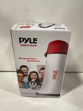 Pyle Pmp37led Mini Compact Megaphone Bullhorn With Siren Alarm And Led Lights