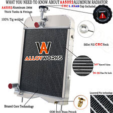 Aluminum Radiator For Massey Ferguson 20 135 135 Uk 148 2135 Gasdiesel 194275m9