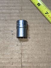 Vintage Wright Usa S-153 916 In Sae 12 Drive 12 Point Standard Socket