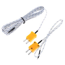 1pc K Type Temperature Sensor Thermocouple Probe Cable Wire 0.54rcushaw