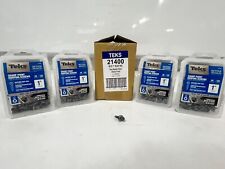 4 Boxes Teks 9 X 1-inch Hex Washer Head Self-drilling Roofing Screws 21400