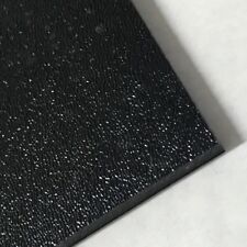 Abs Black Plastic Sheet 0.125 - 18 X 12 X 24 Textured 1 Side Vacuum Forming
