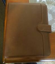 Day Runner 3 Ring Binder Classic Vintage Clasp Closure Brown