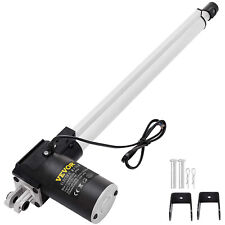 Vevor Dc 12v 16 Electric Stroke Linear Actuator 6000n1320lbs Max Industry Lift