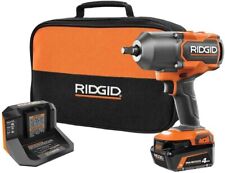New Ridgid R86212kn 18v Brushless 4 Mode 12 In. High Torque Impact Wrench Kit