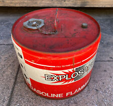 Vintage Kidde Explosafe 2 Gallon Gas Can - Made In Canada 1978