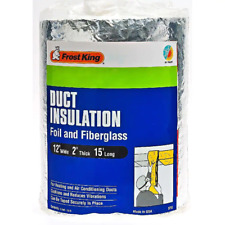 12 In. X 15 Ft. Foil And Fiberglass Duct Insulation