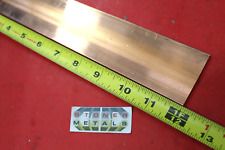 14 X 2 C110 Copper Bar 12 Long Solid Flat Mill Bus Bar Stock H02
