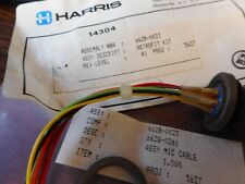 Harris Mic Cable 6628-0023  With U283u Connector Wired New Old Stock