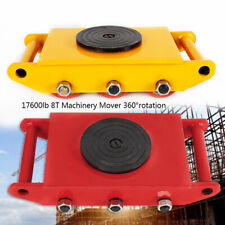 8 T Machinery Mover Heavy Machine 360rotation Dolly Moving Equipment 17600lbs