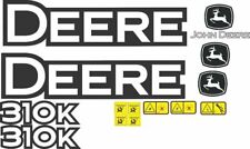 John Deere 310k Loader Backhoe Decals Stickers Compatible Complete Set Kit