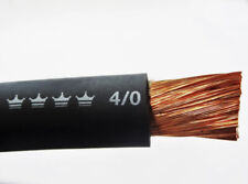 4 Gauge Awg Welding Cable - Black Pick Your Length Price Is Per Foot.