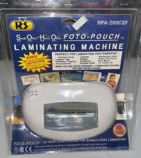 Royal Sovereign Rs Laminating Machine White Rpa-200csf Brand New Sealed