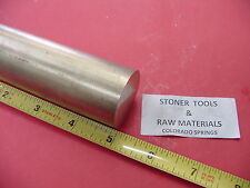 1-14 Od Brass C360 Round Bar 5 Length H02 Solid Rod New Lathe Bar Stock 1.25