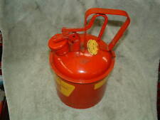 Used 1 Gallon Eagle Safety Gas Can Type 1 Model Ui-10 S Made In Usa