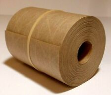 50-foot Reinforced Paper Tape Roll Gummed Brown Kraft Shipping Packaging Sealing