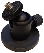 Magnet Swivel Ball Head 66mm 38-16 Male Thd For Cameras Lights Microphones