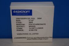 Ashcroft 35w1005ph02lxul300 Pressure Gauge 0-300 Psi 3.5 Inch