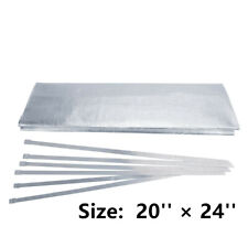Aluminized Heat Shield Thermal Barrier Adhesive Backed Heat Sleeve 20 24