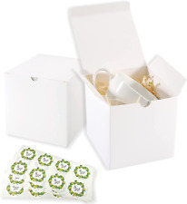 White Gift Boxes 24 Pack 3x3x3 Inch Small Gift Boxes With Lids For Party Gift Bo