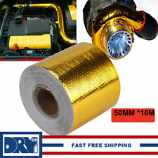 Car 1200f Continuous Gold Reflective Heat Shield Self Adhesive Wrap Tape 2x33