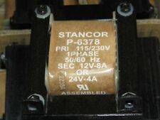 Stancor P-6378 Transformer 115230vac To 1224 Vac 84 Amps Lot