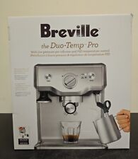 Breville Bes810bss Duo-temp Pro Stainless Steel Espresso Machine - New Sealed