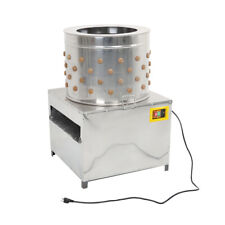 Chicken Plucker Stainless Steel Plucking Machine Poultry De-feather Remove 110v