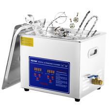 Professional Ultrasonic Cleaner 10l2.5 Gal Easy To Use With Digital Tim