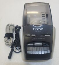 Brother Ql-570 Thermal Label Printer With Label Roll Power Cord Usb Cable