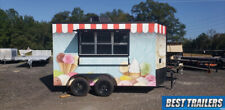 7 X 12 Turn Key Ready Ice Cream Trailer Conncesion Vending Enclosed Business