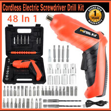 48 In 1 Rechargeable Wireless Cordless Electric Screwdriver Drill Set Power Tool