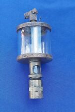 Antique Brass Glass Drip Oiler W Sight Unbranded Hit Miss Engine Steam