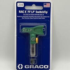 Graco Rac X Fflp Switchtip Fine Finish Low Pressure Spray Tip 210 Reversible Tip