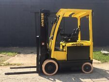 2018 Hyster 5000 Lb Electric Forklift With Side Shift And Triple Mast