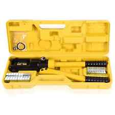 14t Hydraulic Crimping Tool 6awg-500mcm Cable Crimping Tool W10 Pairs Of Die