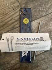 Samson Tubular Aluminum Fid Splicing Double Braid Rope Size 38 Inch