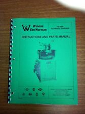 Winona Van Norman Fg-5000 Flywheel Grinder Manual