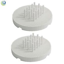 2x Dental Lab Porcelain Honeycomb Firing Roast Trays 20 Ceramic Zirconia Pins